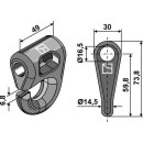Shackle - quick change system