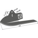 Angled wing share Lelievre - right