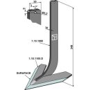Tine with share 160mm - DURAFACE