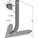 Tine with share 340mm