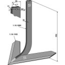 Tine with share 380mm