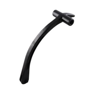 Mounting arm for rotary hoe