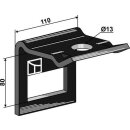 Halter für Zinken 80x10