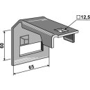 Clamp for tine 45x10
