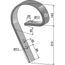 Brake tine