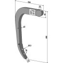 Cultivator shank 490mm