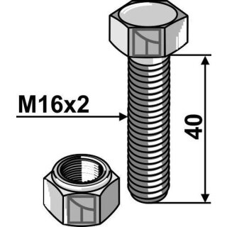 Bolt M16 x 40