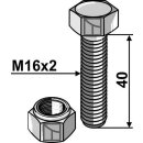 Bolt M16 x 40