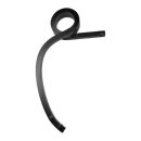 Double coil spring, right