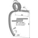 Double coil spring, right