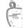 Double coil spring, right