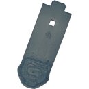 Point  - hard metal faced-back side
