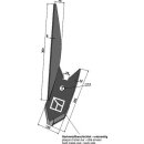 Lateral cultivator point - left