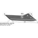 Replacement wing hard metal faced- right