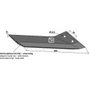 Replacement wing hard metal faced - right