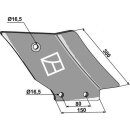 Counter-tine, right model