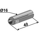 Dowel pin Ø16x40