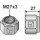 Mutter M27x3