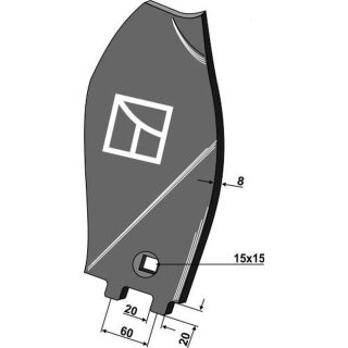 Guideboard - right model