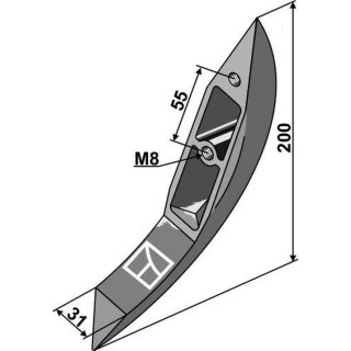 Trailing shoe distributor for slurry