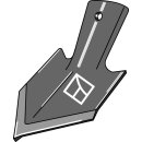 Schnell-Wechsel-Schar für Flachgrubber