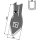 Share for three-bar-cultivator