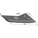 Replacement wings - hard metal faced - back side - right