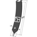 Mittelleitblech - Delta Flex