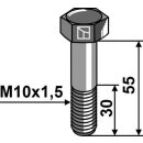 Sechskantschraube M10x1,5x55 ohne Mutter