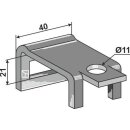 Halter für Zinken 26x10