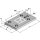 Halteplatte 185x12x100
