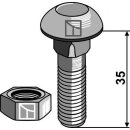 Bolt - M12x1,75x35 - 10.9
