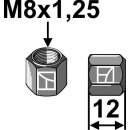 Nut M8x1,25 - 10.9