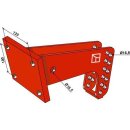 Harrow tine mount