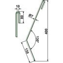 Following tine, right model