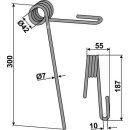 Striegelzinken