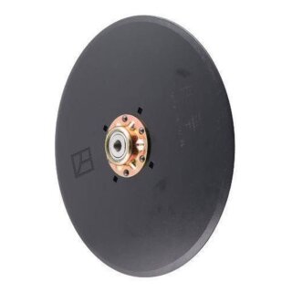 Seed drill disc Ø343x3 - compl. without cap piece of the bearing