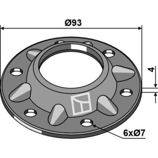Bearing flange