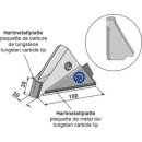 Wechselspitze links - Saat und Dünger
