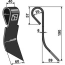 Haulm topper - left