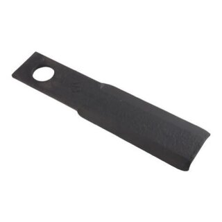 Straw chopper flail blade