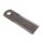 Straw chopper flail blade