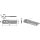 Straw chopper flail blade