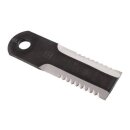 Straw chopper flail blade