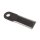 Straw chopper flail blade