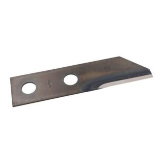 Straw chopper flail blade