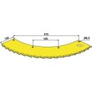 Saw blade - left - tungsten carbid hard faced