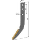Row cutter hook - Hard metal
