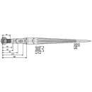 Front loading tine 820