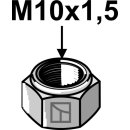 Self-locking nut M10